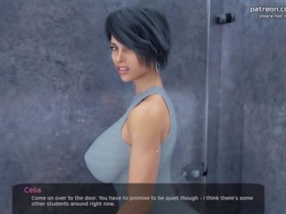 Sexually aroused teacher seduces her student and gets a big putz inside her tight ass l My sexiest gameplay moments l Milfy City l Part &num;33