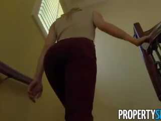 PropertySex - beguiling young homebuyer fucks to sell house
