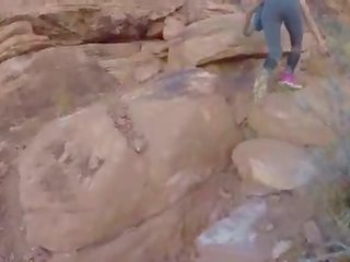 Outdoor Public xxx clip in Red Rock Canyon
