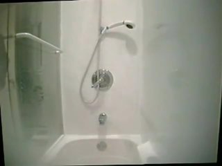 My Chubby Sister in the Shower (Part #1) - stickycams.net