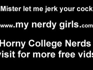 Nerdy girls need johnson too you know JOI