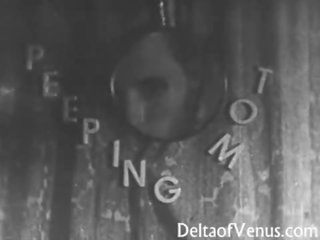 Vintage xxx movie 1950s - Voyeur Fuck - Peeping Tom