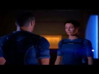 Mass Effect - Ashley William and Shepard Romance - Compilation