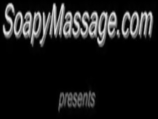 Stepanie Cane in Soapy Massage p2