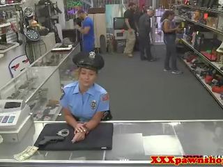 Latina pawnshop amateur in uniform films ass